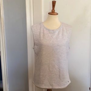 Fabletics NWT Annie Top L 10-12 Gray